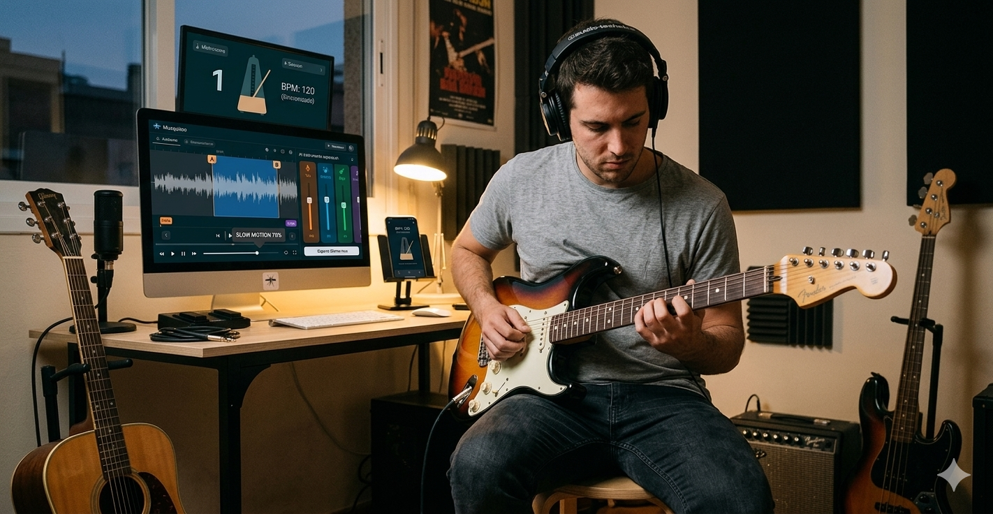 solos rápidos de guitarra
